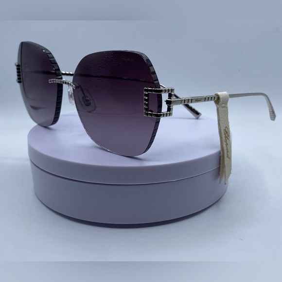 NEW!!! CHOPARD ICE CUBE Sunglasses SCHG30 0300 Authentic - Picture 16 of 16
